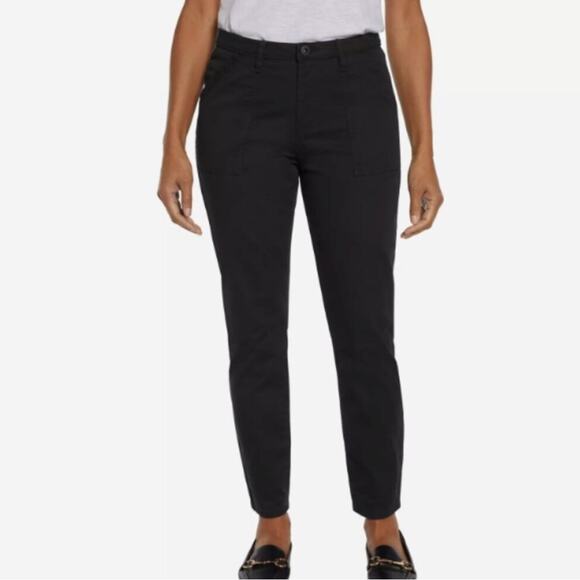 Banana Republic Women’s Black Pants new High Rise Twill nwt - Picture 4 of 8